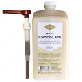 Fontana White Chocolate Mocha Sauce, Case of 4 × 63 fl oz Bottles with 2 Pumps