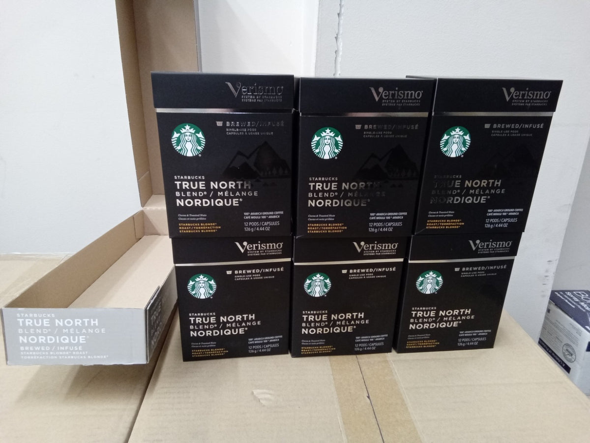 Starbucks Verismo True North (Veranda) Capsules 144 count Blonde Roast *BBD 2020