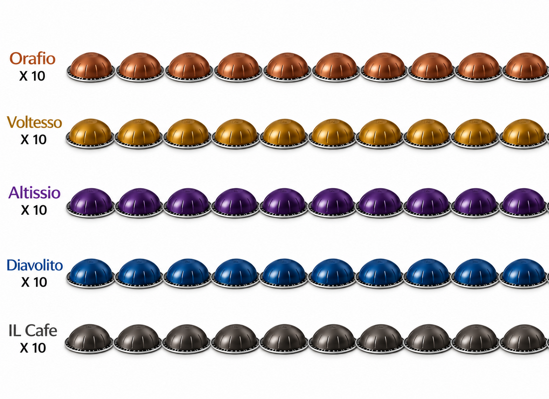 Nespresso Vertuo, Espresso Variety 50-ct Espresso Pods BULK